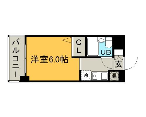 メゾン・ド・西新の間取り