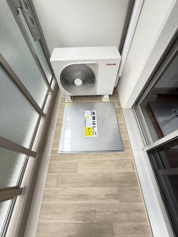 ArtizA南船場のバルコニー