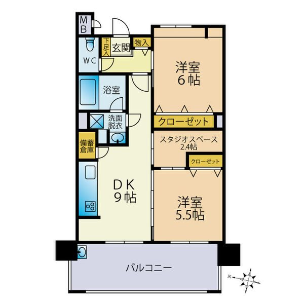 コージースタイルの間取り