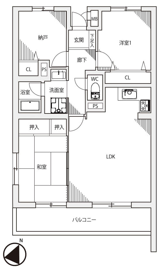 日野市程久保８丁目の中古マンション