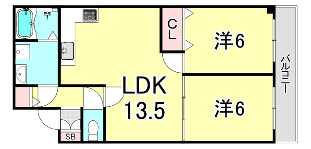 中本ビルの間取り