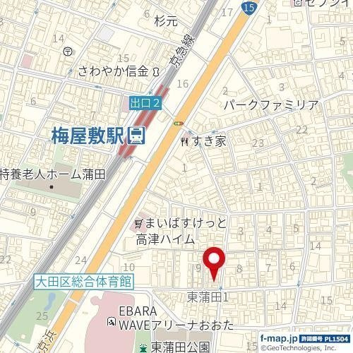 グランドラインⅢの地図