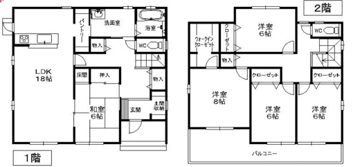 ６７４１９　岐阜市粟野東5丁目中古戸建の画像