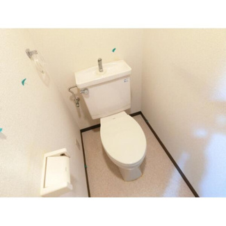 【トイレ】 | 菱和パレス千歳烏山 | トイレに棚があります