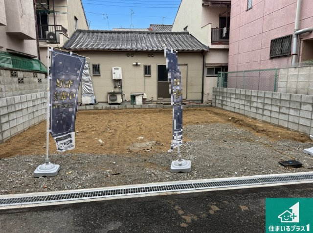 ◆東大阪市大蓮南　第3期　新築一戸建ての外観|現在の進捗状況です！順調に作業進行中、完成が待ち遠しいです！詳細の間取り等、お気軽にお問い合わせください！