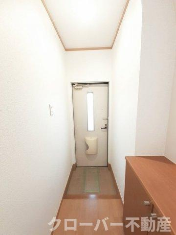来夢１番館　Ｂの玄関