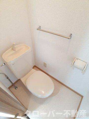 コーポリバーサイドⅡのトイレ