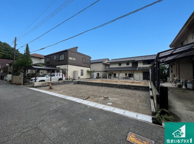 神戸市北区惣山町　第3期　新築一戸建ての外観|周辺は落ち着いた街並みの住宅地！子育てがしやすい住環境です！まだ未完成ですが、現地でしかわからない事もございます。是非一度ご覧ください。