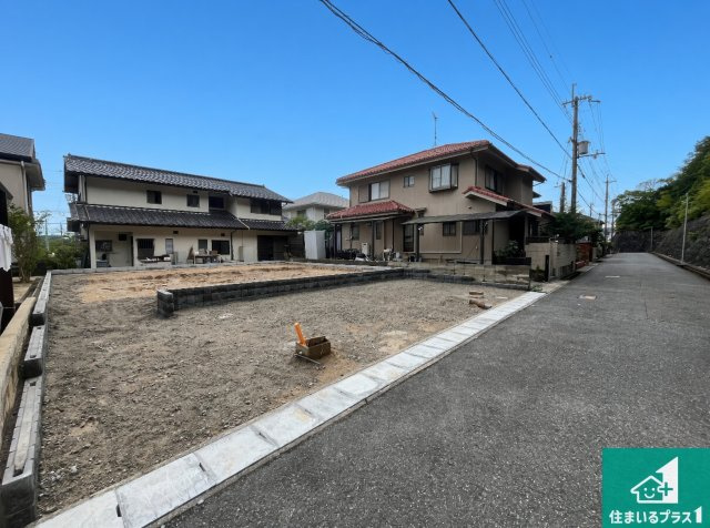 神戸市北区惣山町　第3期　新築一戸建ての前面道路含む現地写真|周辺は落ち着いた街並みの住宅地！子育てがしやすい住環境です！まだ未完成ですが、現地でしかわからない事もございます。是非一度ご覧ください。