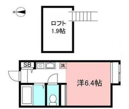 シャトレＫの間取り