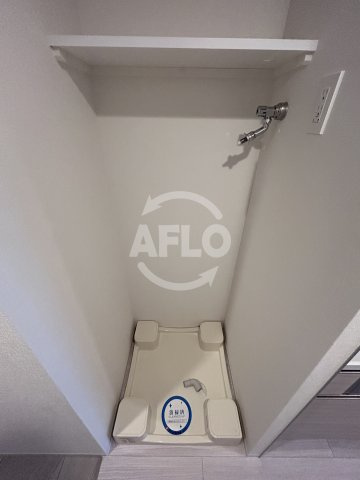 コンフォリア新大阪宮原キューの洗面所|コンフォリア新大阪宮原Q　洗濯パン