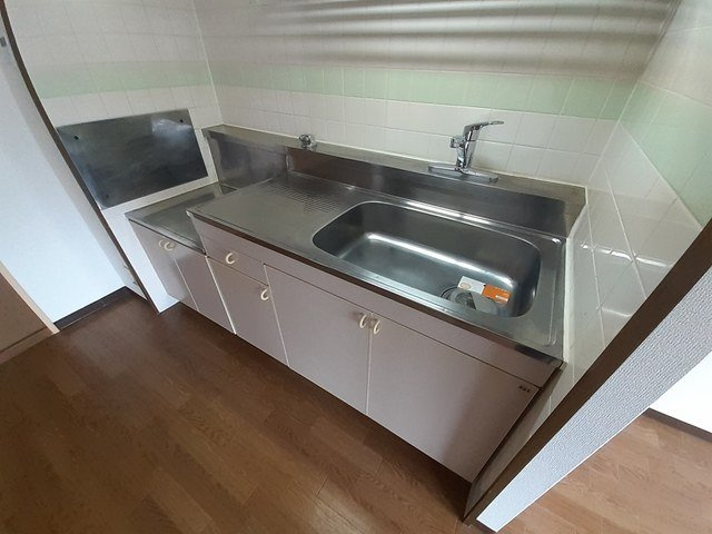 ディアコート津田のキッチン|使いやすいキッチンです