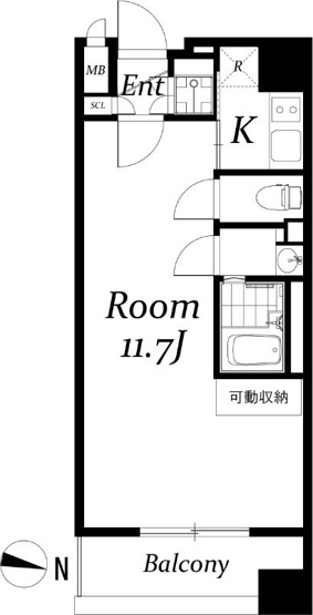 【間取り】 | アクアタウンイーストⅠ