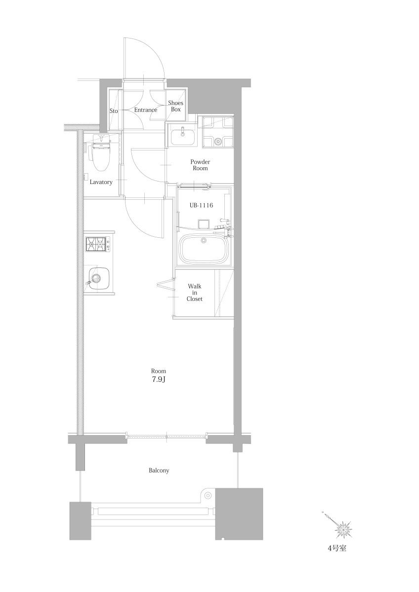 新品家具付きマンション住吉11(KaGood福岡)