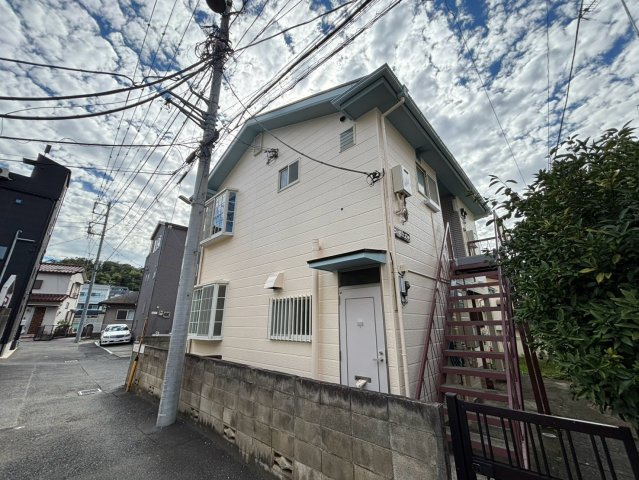川崎市多摩区登戸のアパートの外観