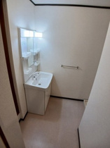コンパクトで使いやすい洗面所