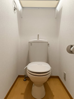 シンプルで使いやすいトイレです