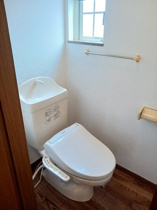 シンプルで使いやすいトイレです