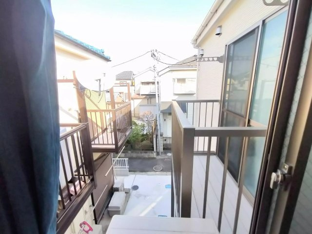 広々としたバルコニーです