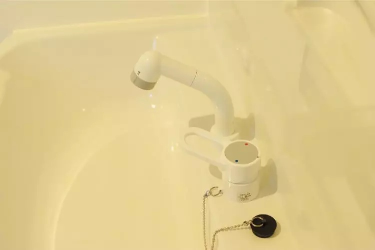 日々の疲れを癒すお風呂付です