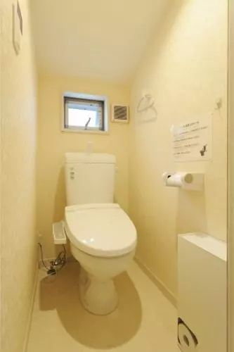 トイレもきれいです