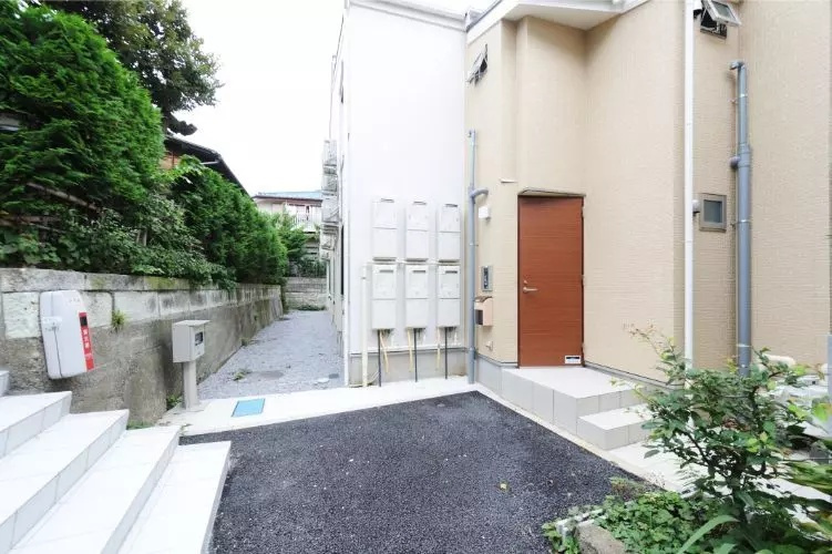 収納もある玄関です