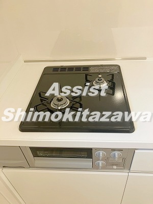 世田谷区野沢１丁目のアパートのキッチン