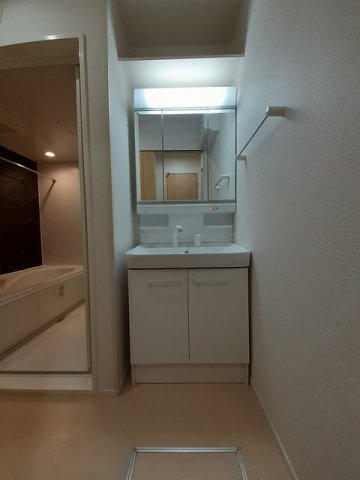 クレメント津志田Ｂの洗面所