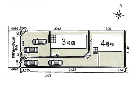 南足柄市狩野新築戸建て　第15-4号棟の区画図|区画図「南足柄市狩野新築戸建て」