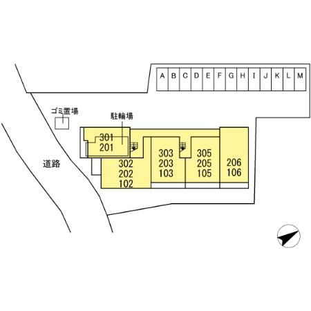 charmeの区画図