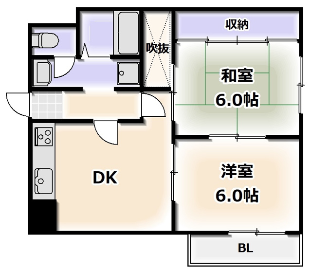 【間取り】 | 丸元仲ビル