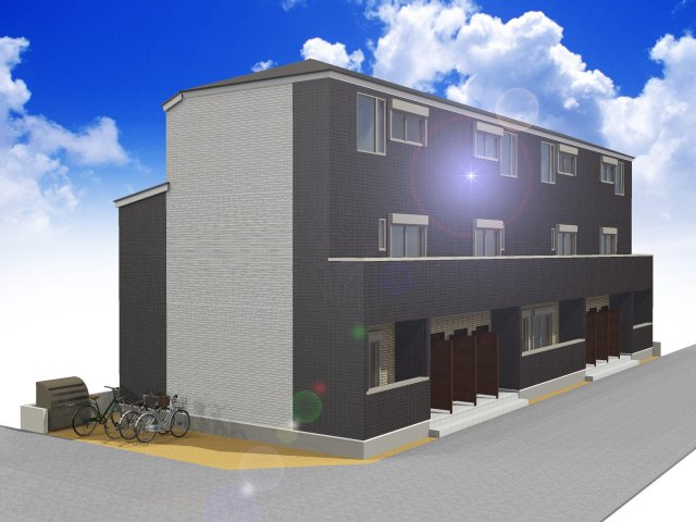 フェリース東小岩Ⅴの外観パース|イメージパース