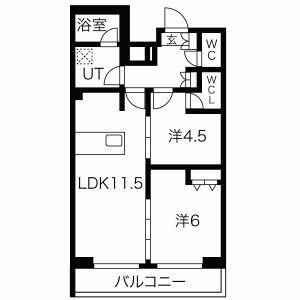 【間取り】 | マテリア洗足池