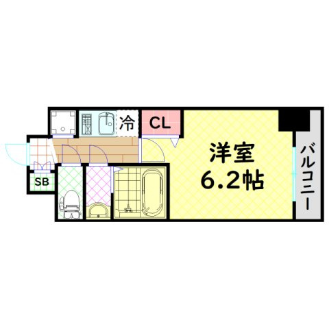 【間取り】 | スプランディッド天王寺DUE