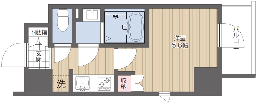 グラード新所沢の間取り