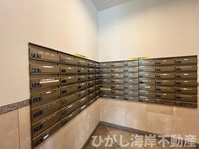 ランドステージ茅ケ崎オーシャンビューの設備|郵便受け