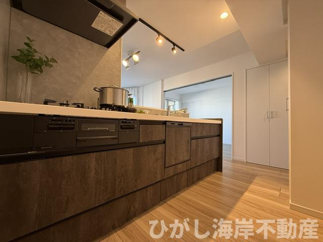 ランドステージ茅ケ崎オーシャンビューのキッチン|新規リフォーム完了！　キッチンスペース