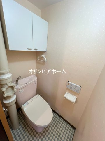 亀戸2丁目団地　9号棟　11階　最　上階　空室のトイレ