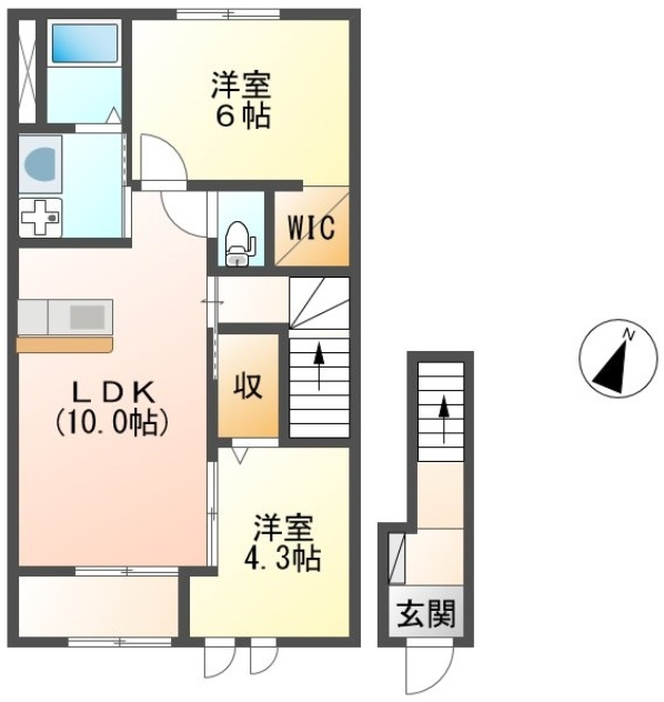 シェルキィの間取り