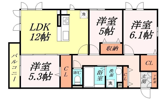 【間取り】 | GRAND MOAT