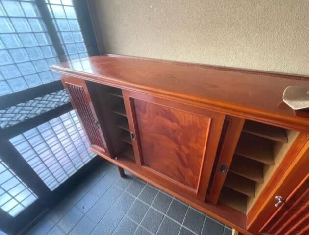 志茂５丁目戸建ての玄関