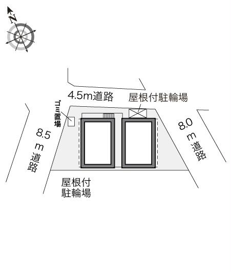レオパレス船堀の区画図