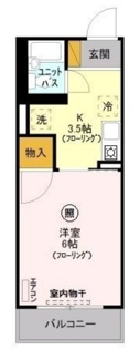【間取り】 | ドミトリー中浦和 | 間取りです。