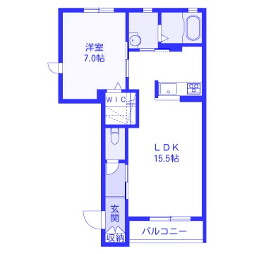 CEREZO COLINE Ⅴの間取り