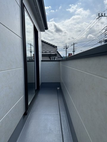 日野市南平６期のバルコニー