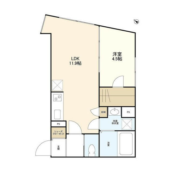 【間取り】 | ウェルスクエアイズム三軒茶屋