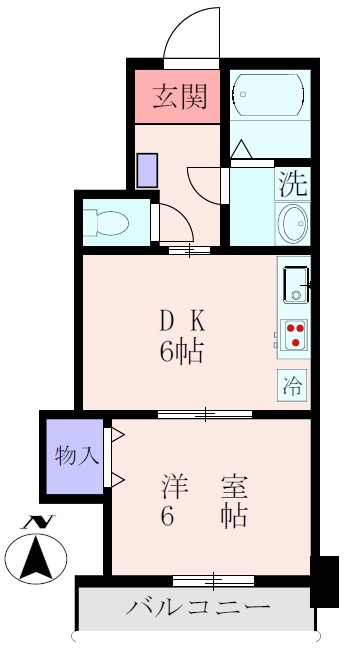 武蔵関ステーションフロントの間取り