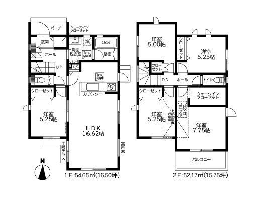藤沢市用田3期　新築戸建　全１棟