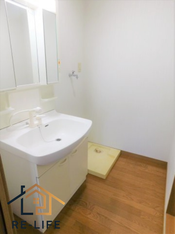 那珂川市今光３丁目の賃貸マンションの洗面所
