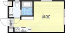 大阪市淀川区東中島　celeste東中島の間取り